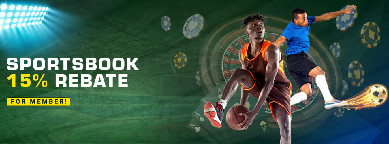 1 Sportsbook 15% Rebate