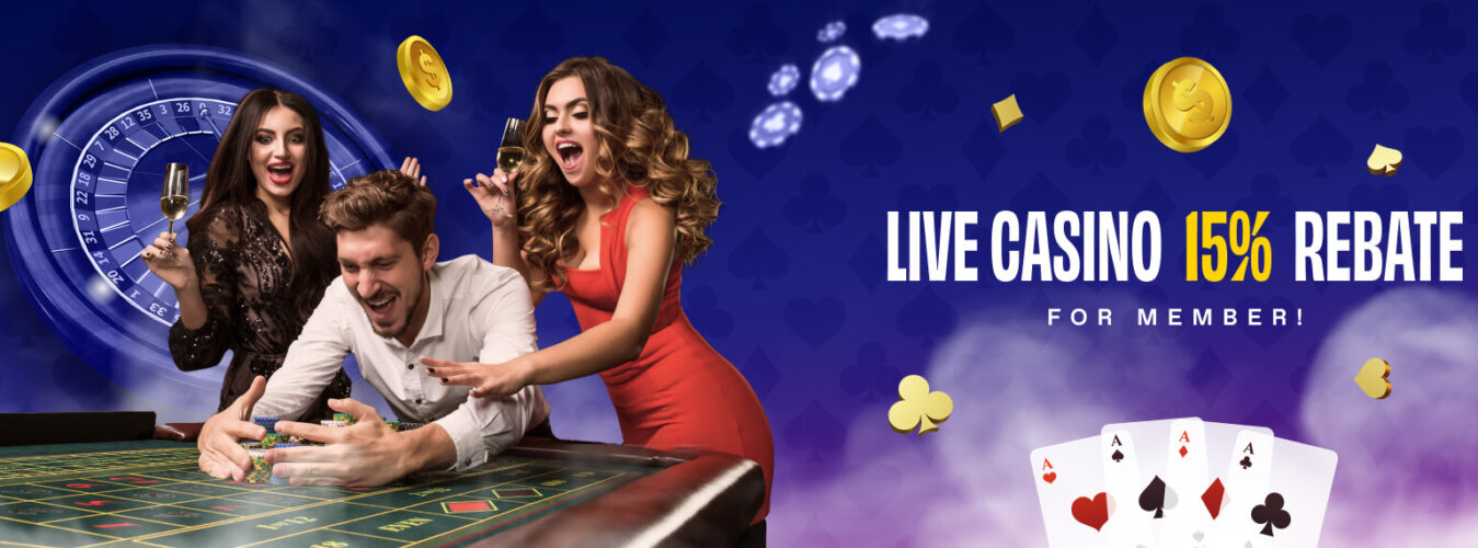 2 Live Casino 15% Rebate