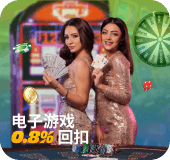 会员电子游戏0.8%返水!
