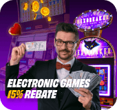 Electronic Games 15% Rebate for Member!