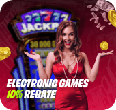 Electronic Games 10% Rebate for Member
